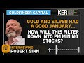 robert sinn – gold and silver had a good january – how will this filter down into pm mining stocks