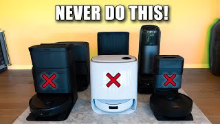 5 Vacuum Rules: NEVER Do These!