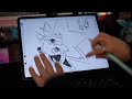 ASMR ✏️ Drawing YOUR Favourite Characters! (𝔾𝔸𝕄𝔼) ~ iPad Sketching & Writing Sounds!