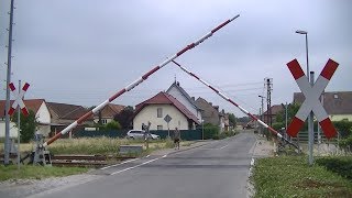 Spoorwegovergang Ringleben-Gebesee (D) // Railroad crossing // Bahnübergang