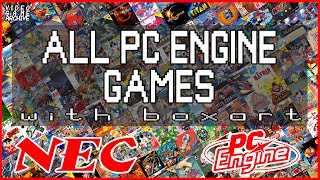 PC Engine Game Collection Complete | V G A - Video Game Archive