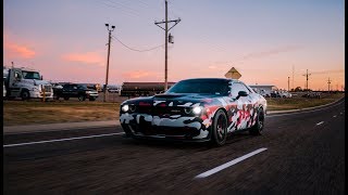 The REAL CAMOCAT! Camo Wrapped Hellcat Challenger! (4K Cinematic)