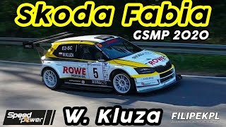 🔥+700hp SKODA FABIA HILLCLIMB MONSTER! (Pure Sound) W. Kluza (GSMP 2020) Action by Speed \u0026 Power