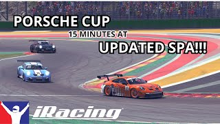 iRacing Porsche Cup around Spa-Francorchamps (updated version) | 15-minute race | Class C