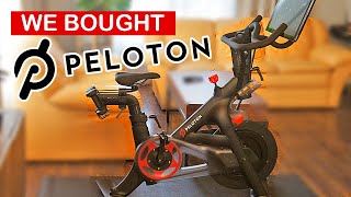 Peloton Bike in Canada | Unboxing and First Impression. Surprised by the cost.