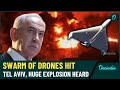 VIDEO: Kamikaze Drones Dramatically Breach Israeli Iron Dome | Tel Aviv in Flames, IDF Blames Yemen