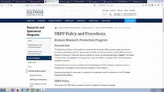 IRB Exempt application