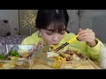 【asmr 吃中国家常美食14】凉拌猪头肉，鸡蛋西红柿盖饭，吃的太爽了！【不挑食的小太子】