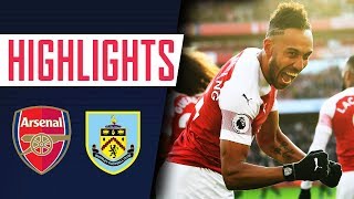 Ozil is back and Aubameyang's on fire! | Arsenal 3-1 Burnley | Goals and highlights