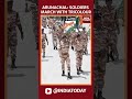 25 battalion itbp proudly marching with the tricolour in arunachal pradesh india today