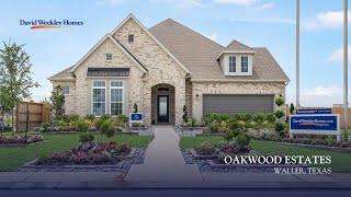 Oakwood Estates | Beautiful 1- and 2-Story Single-Family Homes for Sale in Waller, Texas