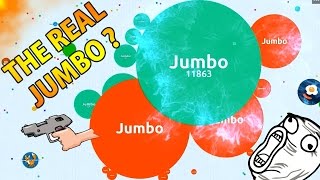WHO IS THE REAL JUMBO? - Solo Agar.io Gameplay (30K & 57K Score)