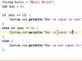 Java 04: If & Switch Statements