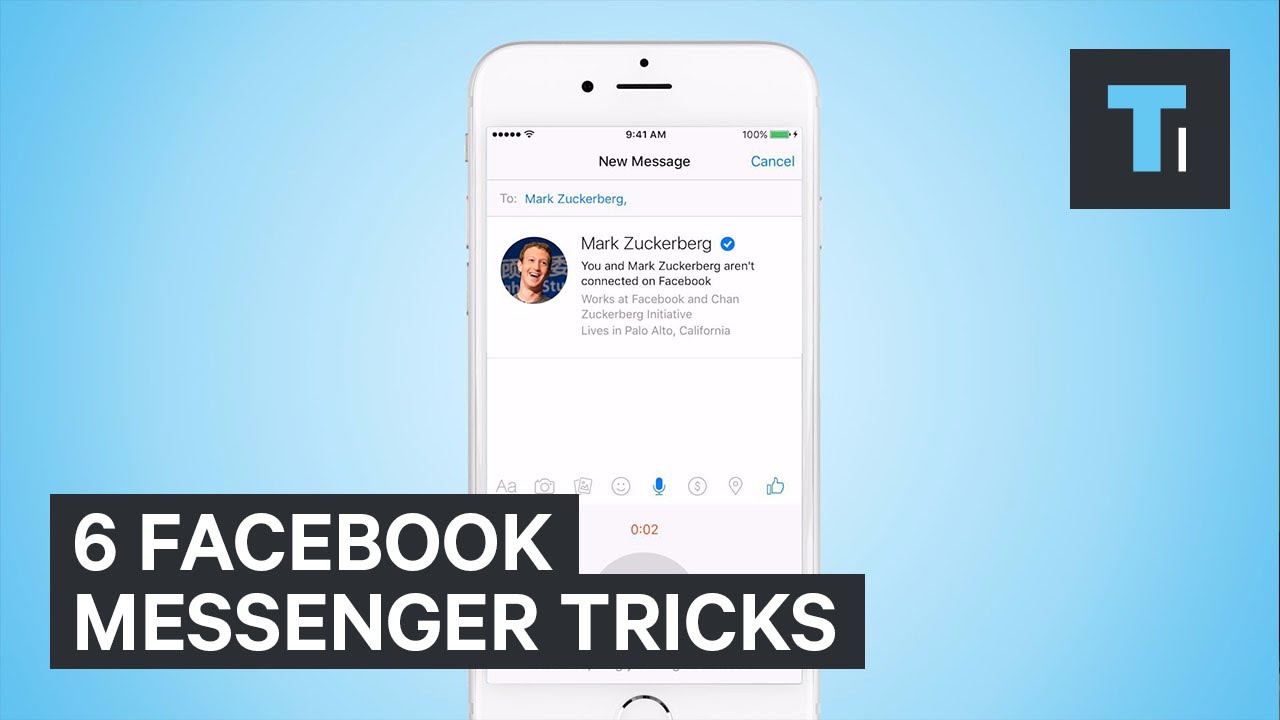 6 Facebook Messenger Tricks - YouTube