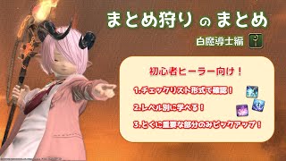 【FF14】まとめ狩りのまとめ 白魔導士編【6.3最新】【解説】