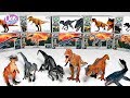 6 NEW TAKARA TOMY JURASSIC WORLD DINOSAUR! Fallen Kingdom Indoraptor T-Rex Stygimoloch