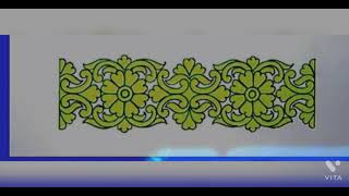 Rani n wangkhei border design flower image