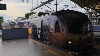 (4K) LRT-2 Trainset 9 with the Venom: The Last Dance wrap ad (28 Sept 2024)