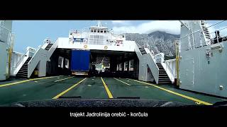 trajekt Jadrolinija orebić   korčula