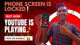 Youtube screen off playback 🤯 | Playing youtube in background android 2023 💡