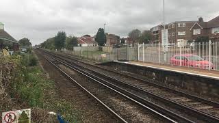 Great British Rail Freight Class 73213 and 73212 Passes Lancing on RHTT 3W92 7/10/17