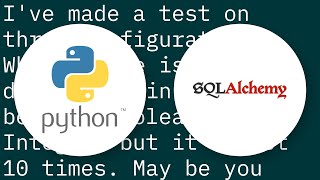 Why is there a large insert performance difference between python SqlAlchemy Boolean and Integer Typ