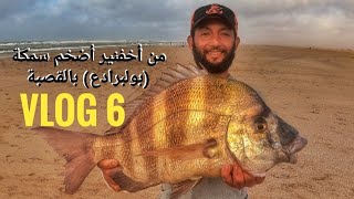 من أخفنير إصطياد أضخم سمكة (بولبرادع) بالقصبة vlog6