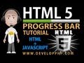 HTML 5 Tutorial Progress Bar For Progressive Javascript Events Processing or File Upload