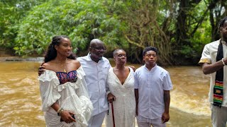 Diasporans Naming Ceremony in Ghana 🇬🇭 #SlaveRiver #AssinManso #yearofreturn