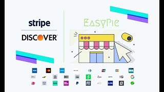 Accept Discover credit/debit cards | EasyPie | Ecommerce with Stripe as Easy as Pie