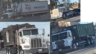 Rare Peterbilt Trucks spotted in California | 19 Minute of Truck Spotring | AMERICAN TRUCK SPOTTING