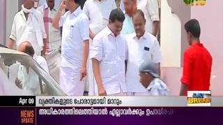 Candidates on active election campaign in Nilambur