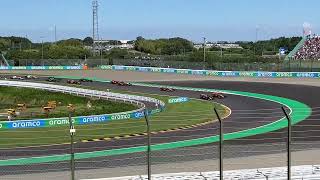 2023 F1日本GP 鈴鹿サーキット 決勝スタート〜リスタート〜チェッカー🏁 C席 アルファタウリ応援席