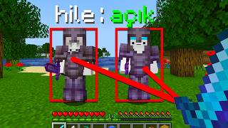 Minecraft'ta ADMİN Farkedene Kadar Hile Kullandım