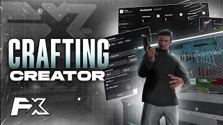 FiveM Crafting Creator V2 – Best Crafting System | ESX, QBCore, QBX