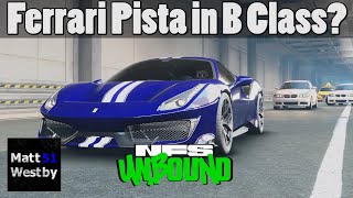 Why are there Ferrari 488 Pistas in B Class races