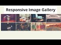 Create a Responsive Image Gallery using Html Css & Javascript | Lightbox Gallery Design