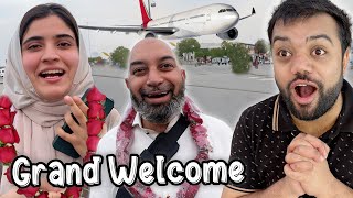 Grand Welcome In Pakistan 😍 | Finally Mama Aur Baba Ke Sath Ghar Wapis Aa Gaye ❤️