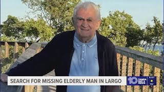 Police, family and volunteers continue searching for missing 87-year-old man in Largo