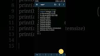 Numpy attributes (beginners)