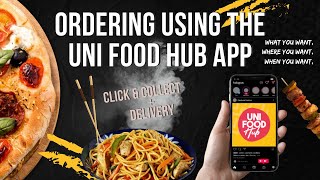 Uni Food Hub - How to Order