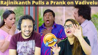 Chandramukhi Tamil Movie Scenes Reaction | Rajinikanth Pulls a Prank on Vadivelu | Prabhu | Jyothika