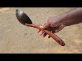 coconut shell spoon making chiratta craft karikkanpulli tips