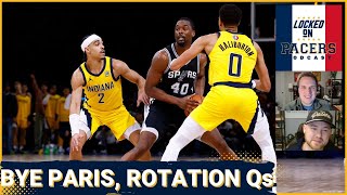 What Pacers Paris trip reveals + should Jarace Walker actually lose minutes with Aaron Nesmith back?