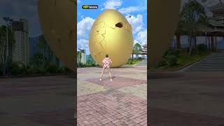 Open the seal on the golden egg by throwing the ball🥚 3D Special Effect