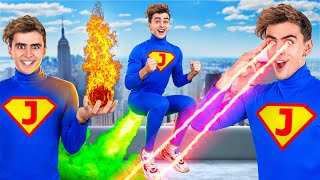 SUPERPOWERS FOR 24 HOURS || Best VS Worst Superhero on Earth! Funniest Moments by 123 GO! CHALLENGE