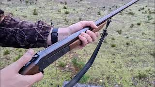 Shooting old cartridges with an old 16 gauge single barrel shotgun