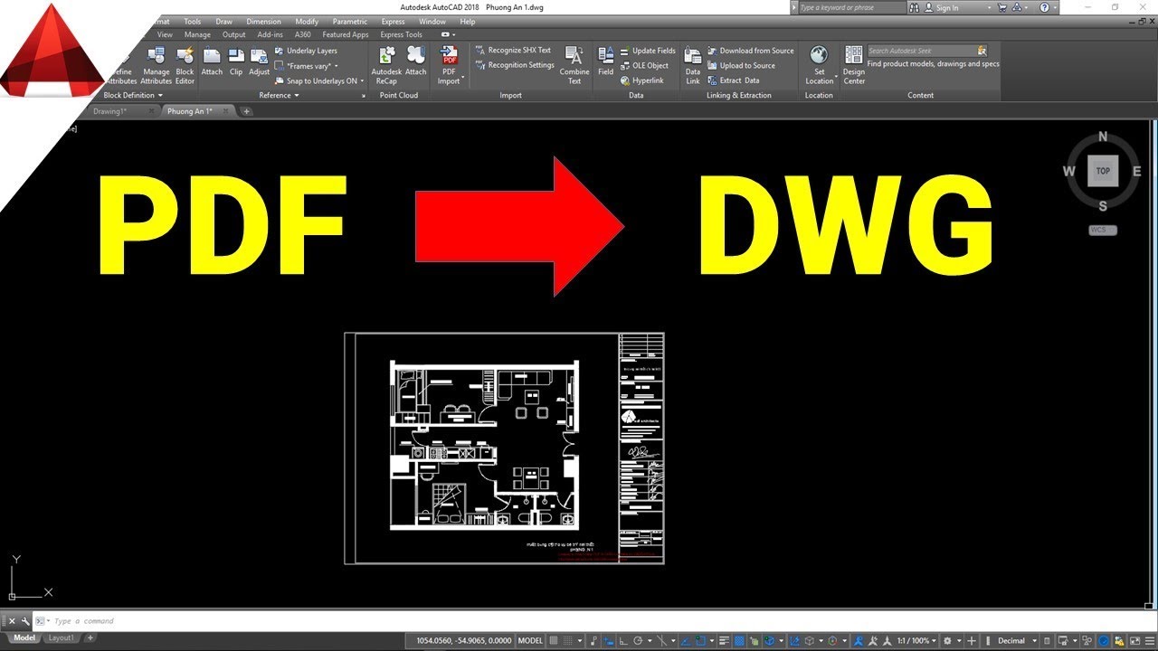 Cách Mở File Dwg Online | Chuyển Đổi File PDF Thành DWG Online Free ...