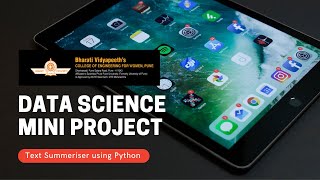Data Science Mini Project | Text Summarizer