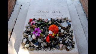 CARLO LEVI è SEPOLTO nel CIMITERO di ALIANO (MATERA)